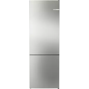 Bosch Serie 4 KGN492IAF ledusskapis-ar saldētavu Brīvstāvošs 440 L Nerūsējošais tērauds
