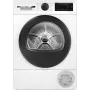 Bosch Serie 6 WQG243D41 veļas žāvētājs, brīvi stāvošs, priekšējā ielāde, 9 kg, balta