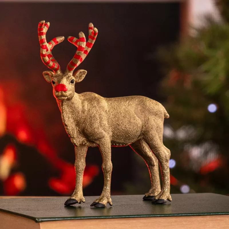 schleich WILD LIFE Zelta jubilejas ziemeļbriedis, 14 gadi, Daudzkrāsains, 1 gab.