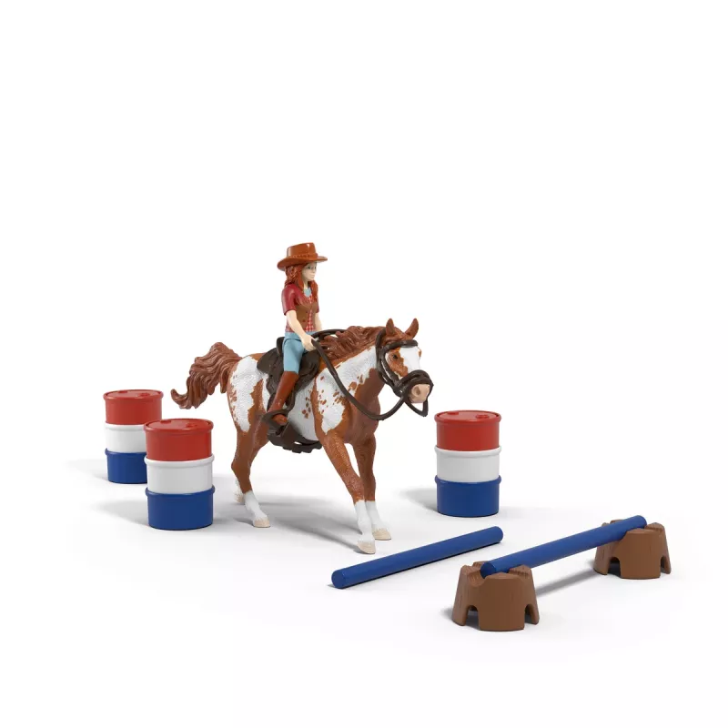 schleich ZIRGU KLUBS Hannas rietumu piedzīvojumi, 5 gadi, Zirgi, Daudzkrāsains, Plastmasa