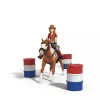 schleich ZIRGU KLUBS Hannas rietumu piedzīvojumi, 5 gadi, Zirgi, Daudzkrāsains, Plastmasa