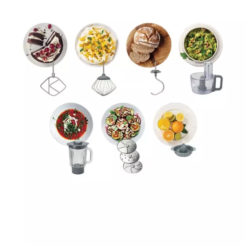 Kenwood Prospero+ balta KHC29A.J0WH virtuves kombains 1000 W 4,3 L Nerūsējošais tērauds, Balts