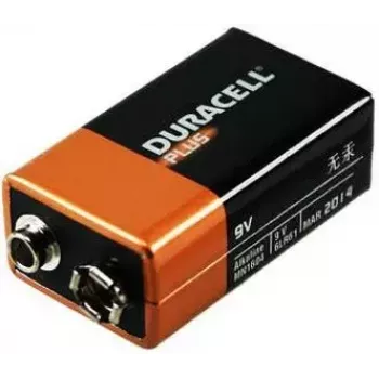 Duracell Plus Power vienreizlietojamā baterija 9V sārmaina