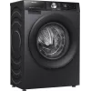 Hisense WD3S8043BB3 veļas mazgājamā un žāvējamā mašīna Brīvi stāvoša Ar priekšējo ielādi Melna