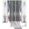 CPU dzesētājs SCYTHE Mugen 6 Dual Fan balta ARGB Edition, divi 120 mm ventilatori, balta apdare