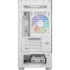 Torņa datora korpuss AEROCOOL Viewport Mini-G-WT-v4 ARGB ar diviem rūdīta stikla paneļiem, balts