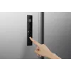 Gorenje Side by side NRS917E41X SI, Brīvi stāvošs, Amerikāņu durvis, Pelēks, 2 durvis, Skārienvadība, LED