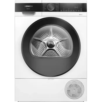 Siemens iQ500 WQ33G2D41 veļas žāvētājs Brīvstāvošs Ielādēšana no priekšas 9 kg Balts
