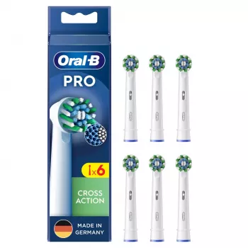 Oral-B CrossAction 6 gab. Balta