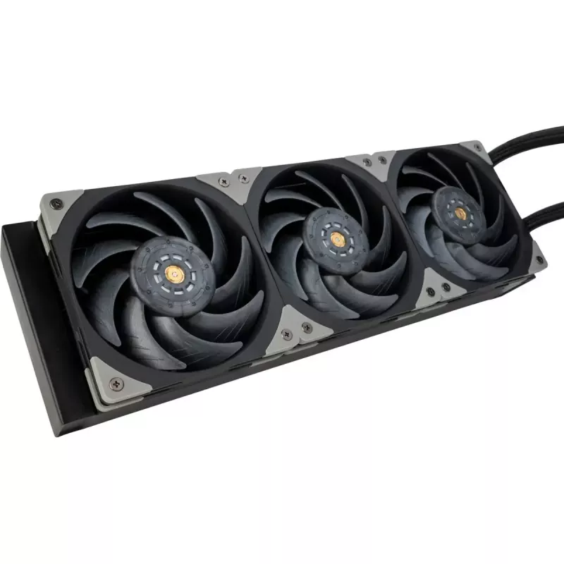 SILVERSTONE CPU AIO šķidruma dzesētājs SST-XE360PD (melns/sudrabains) 360mm radiators
