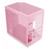 HYTE Y70 Milk Midi Tower PC korpuss, rozā — atbalsta 120/140 mm ventilatorus, 2,5 collu un 3,5 collu diskus, apakšējo barošanas bloku, 320×470×470 mm