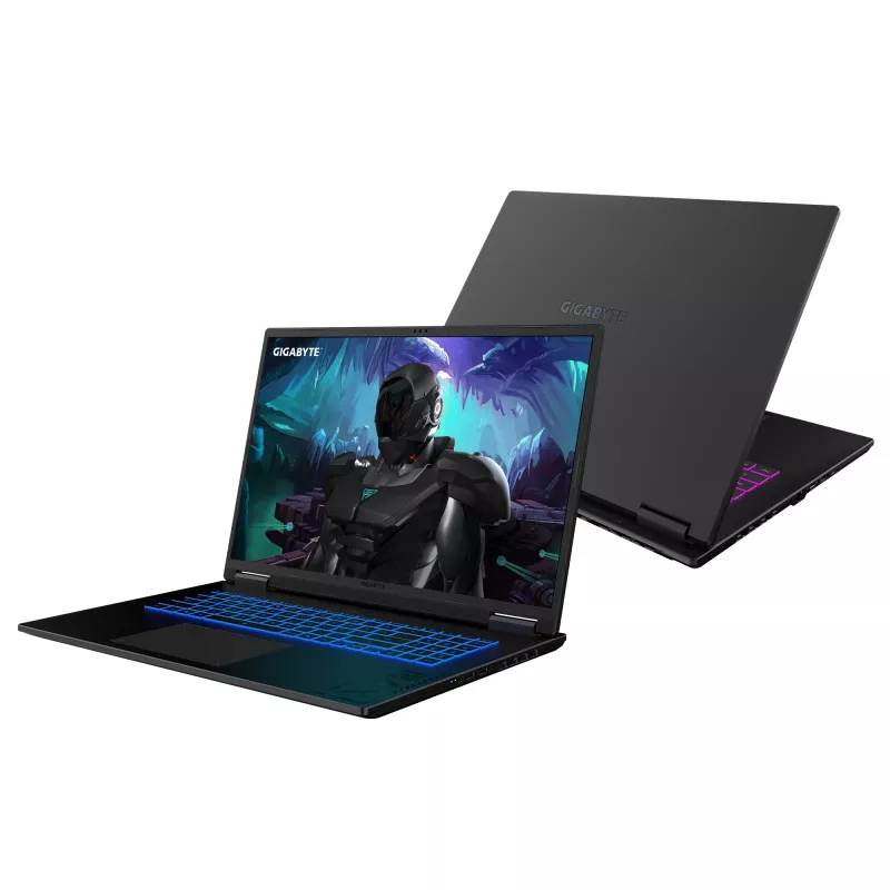 Klēpjdators GIGABYTE GAMING A18 3WHK3DEC64SH — AMD Ryzen 7 260, 18 collu WQXGA, 32 GB DDR5, 1 TB SSD, RTX 5070, Windows 11