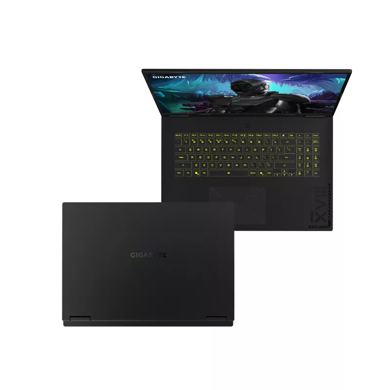 Klēpjdators GIGABYTE GAMING A18 3WHK3DEC64SH — AMD Ryzen 7 260, 18 collu WQXGA, 32 GB DDR5, 1 TB SSD, RTX 5070, Windows 11