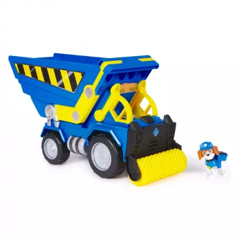 Rubble & Crew, Bark Yard luksusa pašizgāzējs ar gaismām, skaņām un Wheeler figūriņu, rotaļlieta bērniem no 3 gadu vecuma