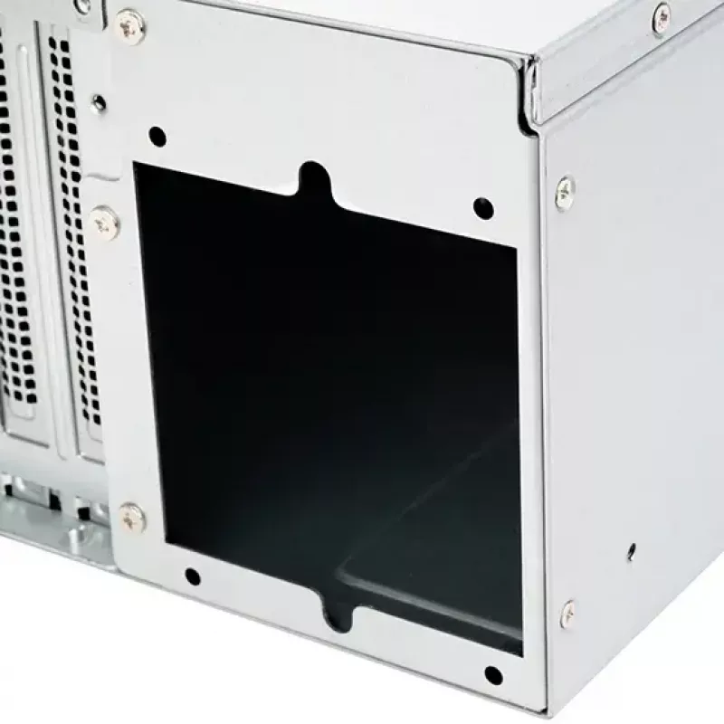 SILVERSTONE SST-RM31 Rack server case — Rack form factor, support for SFX/SFX-L PSUs, 2×3.5 inch + 2×2.5 inch bays, USB 3.2 Gen1