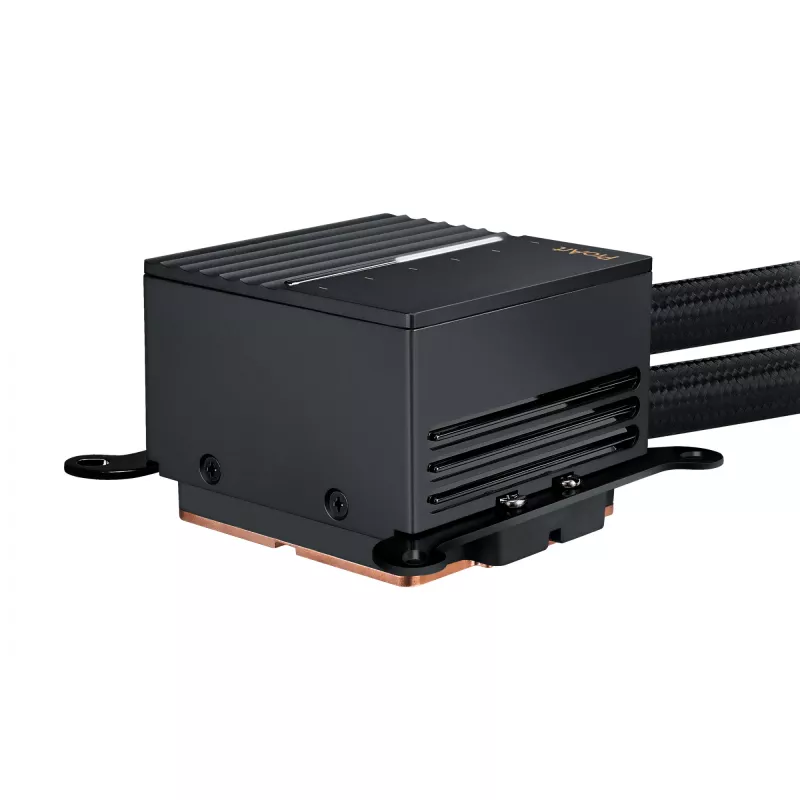 Universāls šķidruma dzesētājs ASUS ProArt LC 240, 120 mm ventilatori, melns, atbalsta LGA1700/AM5/AM4/115x/1200