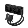 Universāls šķidruma dzesētājs ASUS ProArt LC 240, 120 mm ventilatori, melns, atbalsta LGA1700/AM5/AM4/115x/1200