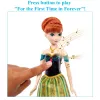 Disney Frozen dziedošā Annas lelle – dzied “For the First Time in Forever” 4 valodās no filmas
