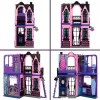 Monster High Boo-tique Hotel leļļu namiņš ar spocīgiem pārsteigumiem katrā istabā un 13+ aksesuāriem