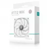 Korpusa ventilators DeepCool FT12 WH 120 x 120 x 25 mm, balts, 120 mm