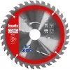 Apaļzāģa asmeņu komplekts Einhell-KWB 584795, Ø165 mm, urbums 20 mm, 3 gab. skaidu plātnēm, cietkokam, saplāksnim, plastmasai, mīkstkokam