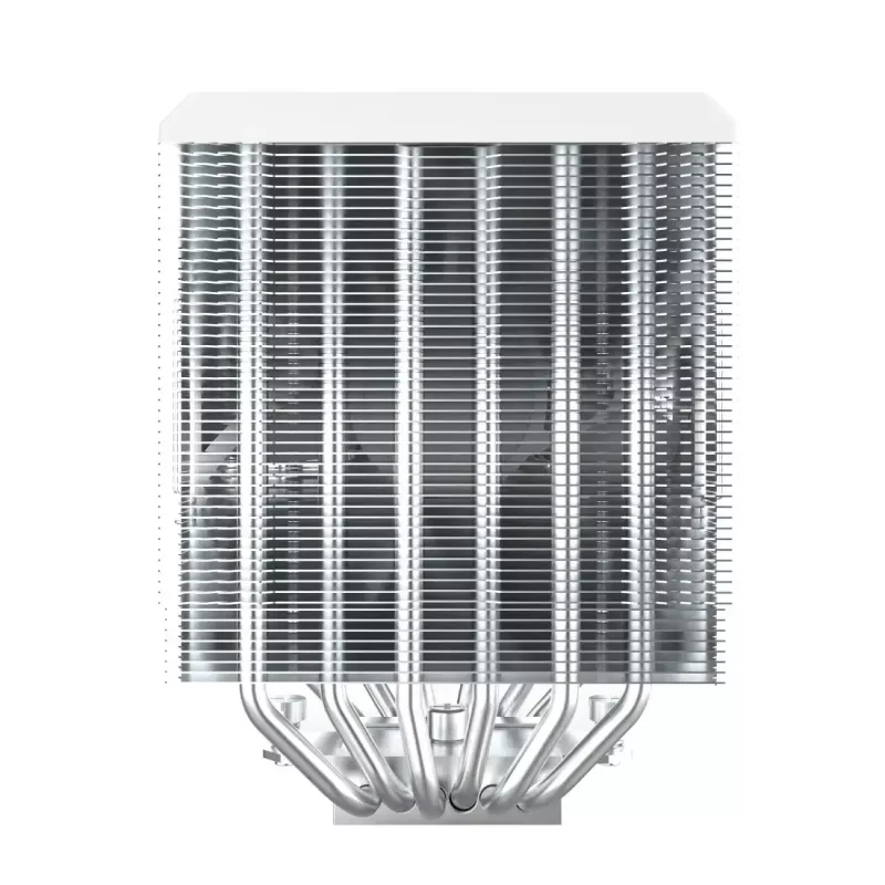CPU dzesētājs Montech NX600 (balts) ar 120 mm ventilatoru, savietojams gaisa dzesētājs galddatoru procesoriem
