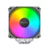 CPU dzesētājs Montech NX600 ARGB, melns, 120 mm ventilators, ARGB apgaismojums