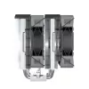CPU dzesētājs Montech NX600 melns ar 120 mm ventilatoru