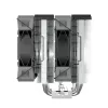 CPU dzesētājs Montech NX600 melns ar 120 mm ventilatoru
