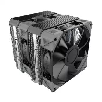 CPU dzesētājs Montech NX600 melns ar 120 mm ventilatoru