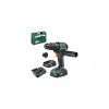 Bosch AdvancedImpact 18V-80 QuickSnap 1950 RPM Keyless 890 g Melna, Zaļa