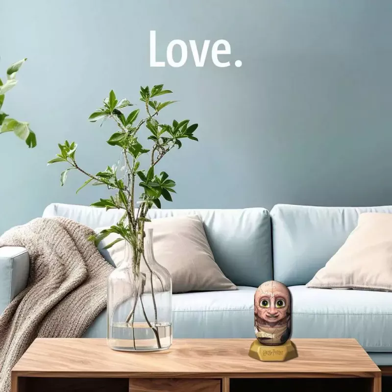 3D puzle Ravensburger Hylkies Harijs Poters Dobby, putuplasta savienojamās detaļas, salikta figūriņa