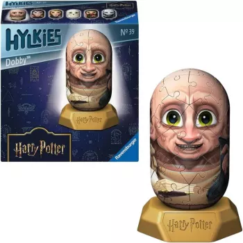 3D puzle Ravensburger Hylkies Harijs Poters Dobby, putuplasta savienojamās detaļas, salikta figūriņa
