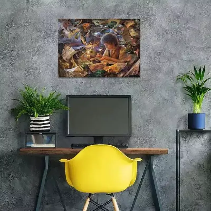 Puzlis Ravensburger 12001810, 1000 gab., Fantāzija — Gredzenu pavēlnieks, 700 mm platums