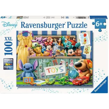 Bērnu puzle Ravensburger Disney Pixar Rotaļlietu kolekcija — 100 gabali
