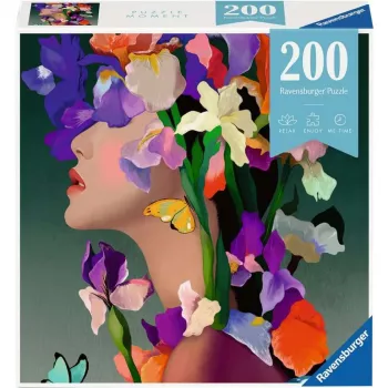 Puzle Ravensburger Puzzle Moment Iris — 200 gab., iepakojuma komplekts
