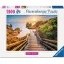 Puzle Ravensburger Stairway to Camilo Beach Portugal, 1000 gabali, 700 mm platums