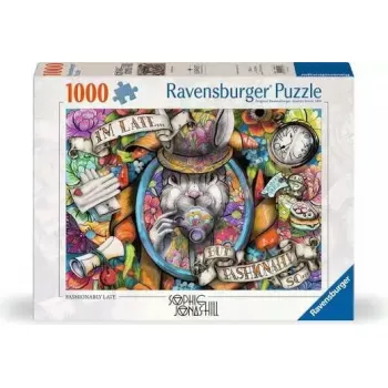 Puzle Ravensburger Fashionably Late — 1000 gabali, Ainava, 700 × ? mm