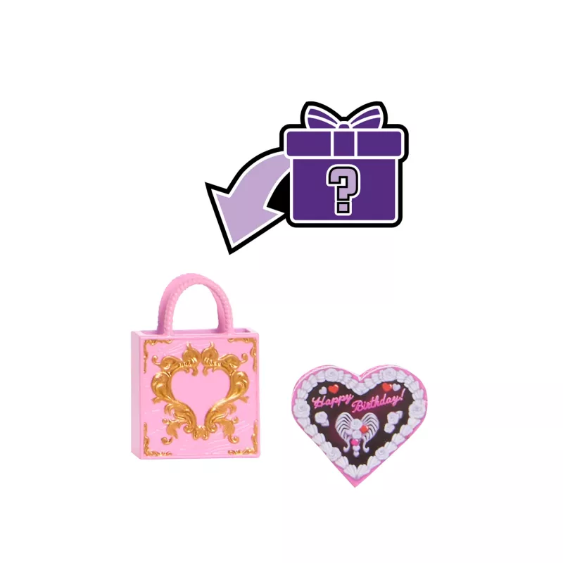 Lelle MATTEL Monster High Scary Sweet Birthday Cupid Asteria – kolekcionējama modes lelle, kustīga, tematisks tērps