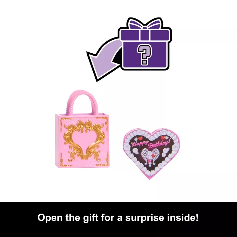 Lelle MATTEL Monster High Scary Sweet Birthday Cupid Asteria – kolekcionējama modes lelle, kustīga, tematisks tērps