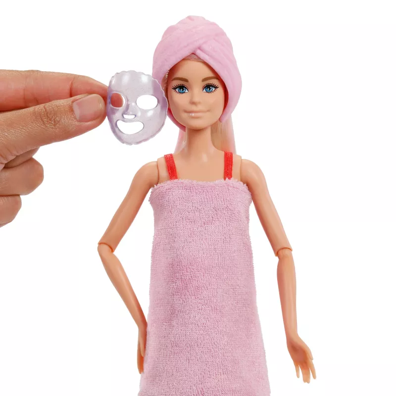 Barbie Party Unboxed Glam Party Series Red Sparkle lelle un aksesuāri ar 10 pārsteigumiem