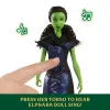 Mattel Universal Pictures’ Wicked: For Good dziedošā Elphaba lelle, filmas iedvesmots tērps, dzied “For Good”