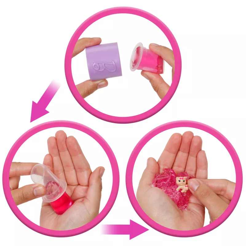 Leļļu komplekts MATTEL Barbie Party Unboxed Reveal Set Curvy JFY67 – lelles ar sievišķīgām formām un aksesuāri