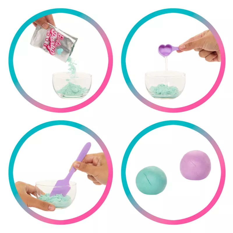 Barbie Party Unboxed Pet Birthday Series lelle un piederumi, Party Stars komplekts ar 10 pārsteigumiem