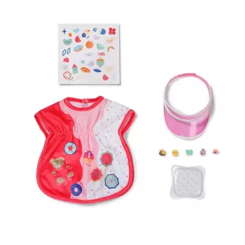BABY born pludmales tērps 43cm leļļu pludmales komplekts