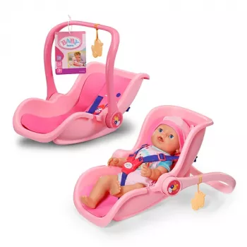 BABY born Comfort Seat Pink leļļu ceļojuma sēdeklītis