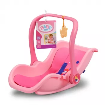 BABY born Comfort Seat Pink leļļu ceļojuma sēdeklītis