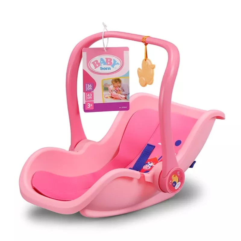 BABY born Comfort Seat Pink leļļu ceļojuma sēdeklītis
