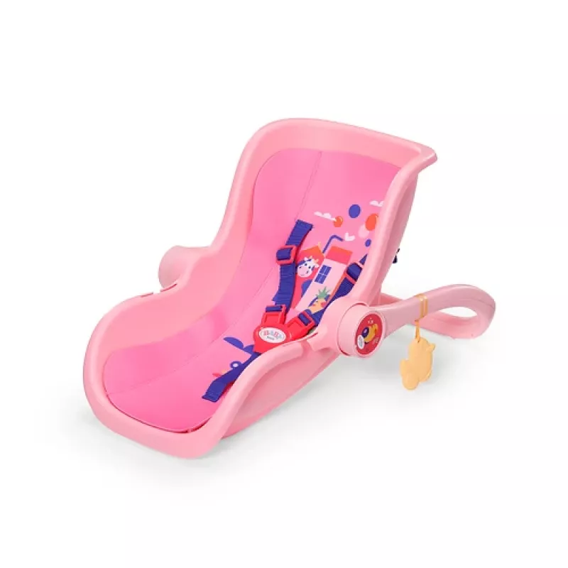 BABY born Comfort Seat Pink leļļu ceļojuma sēdeklītis