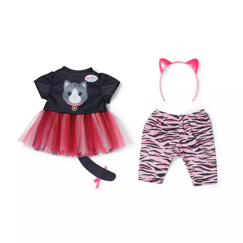 BABY born Cat Dress leļļu drēbju komplekts